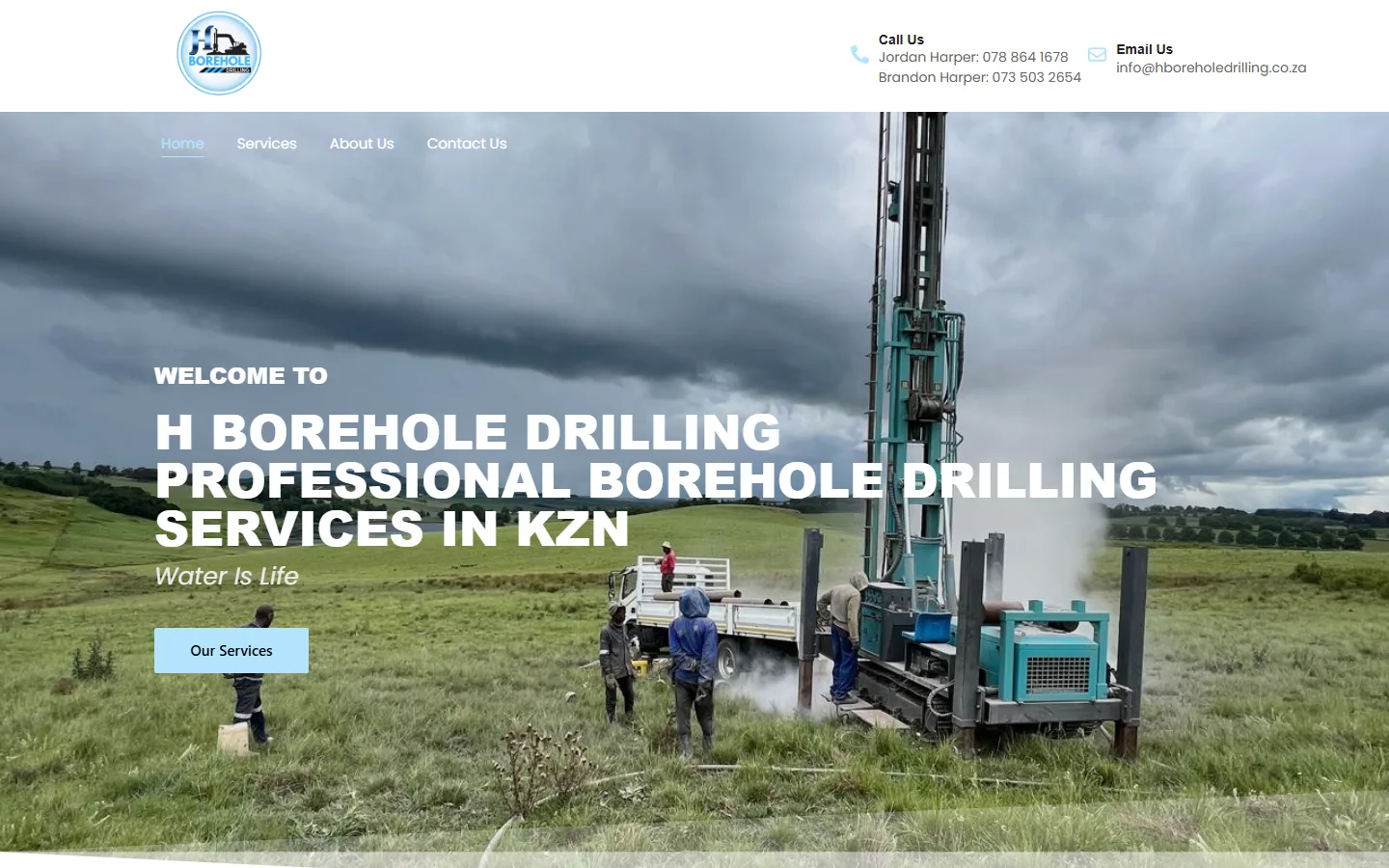 H Borehole Drilling screenshot